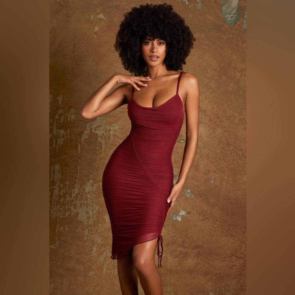Oh Polly NWT Cowl Neck Dress